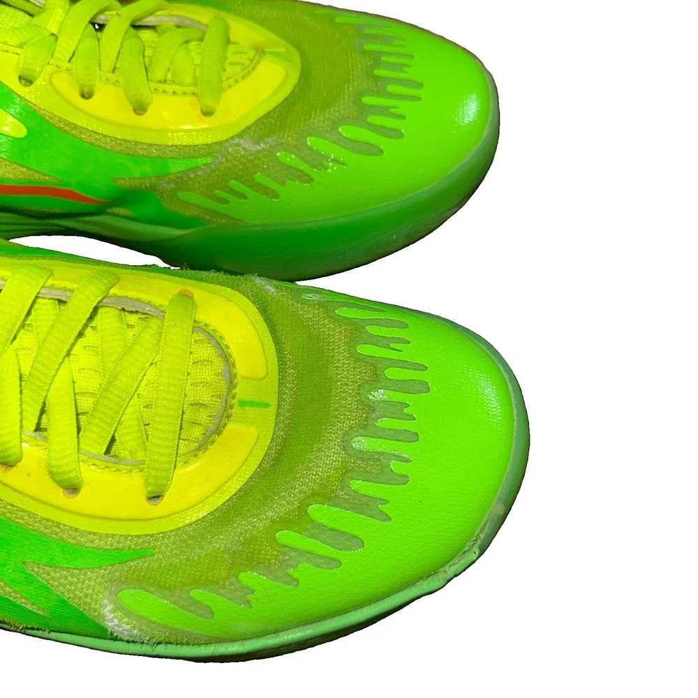 PUMA Nickelodeon x MB.02 Slime Basketball Shoes Men's Size 10.5 LaMelo Ball